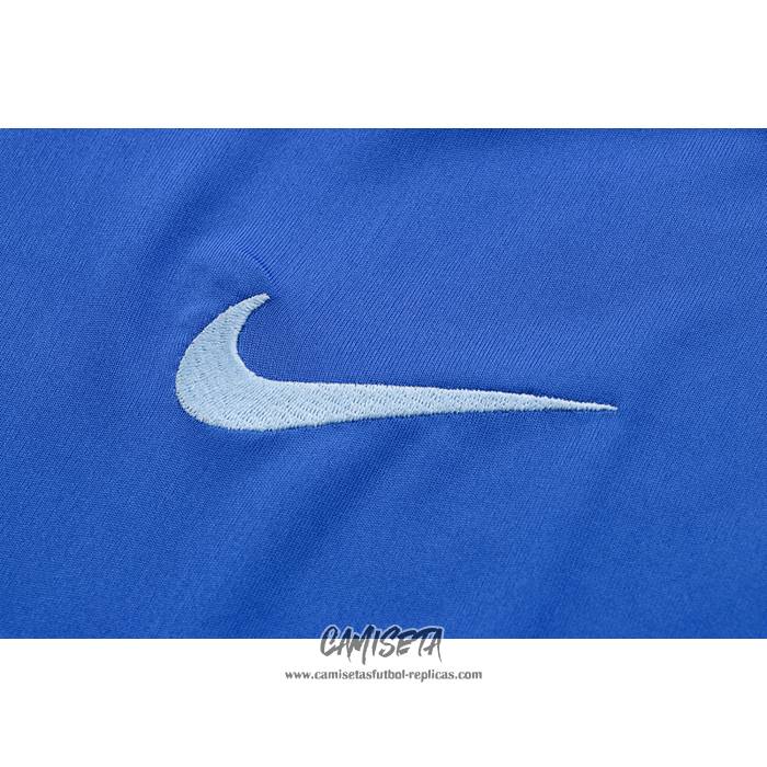 Chandal del Inglaterra 2022-2023 Manga Corta Azul - Pantalon Corto